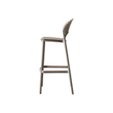 Silla Bar para Exteriores Paraiso Taupe 49x105cm sin Apoya Brazos y con Espaldar