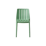 Silla para Exteriores Alice Verde 46x80cm sin Apoya Brazos y con Espaldar