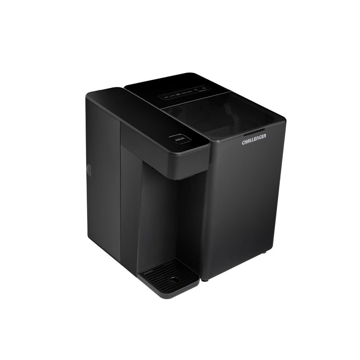 Fabricador de Hielo Challenger Negro 32.2x35.4cm 110 Voltios con Dos Funciones Preconfiguradas