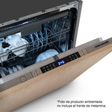 Lavavajillas Challenger Acero 59.8x81.5cm 110 Voltios con Ocho Funciones Preconfiguradas