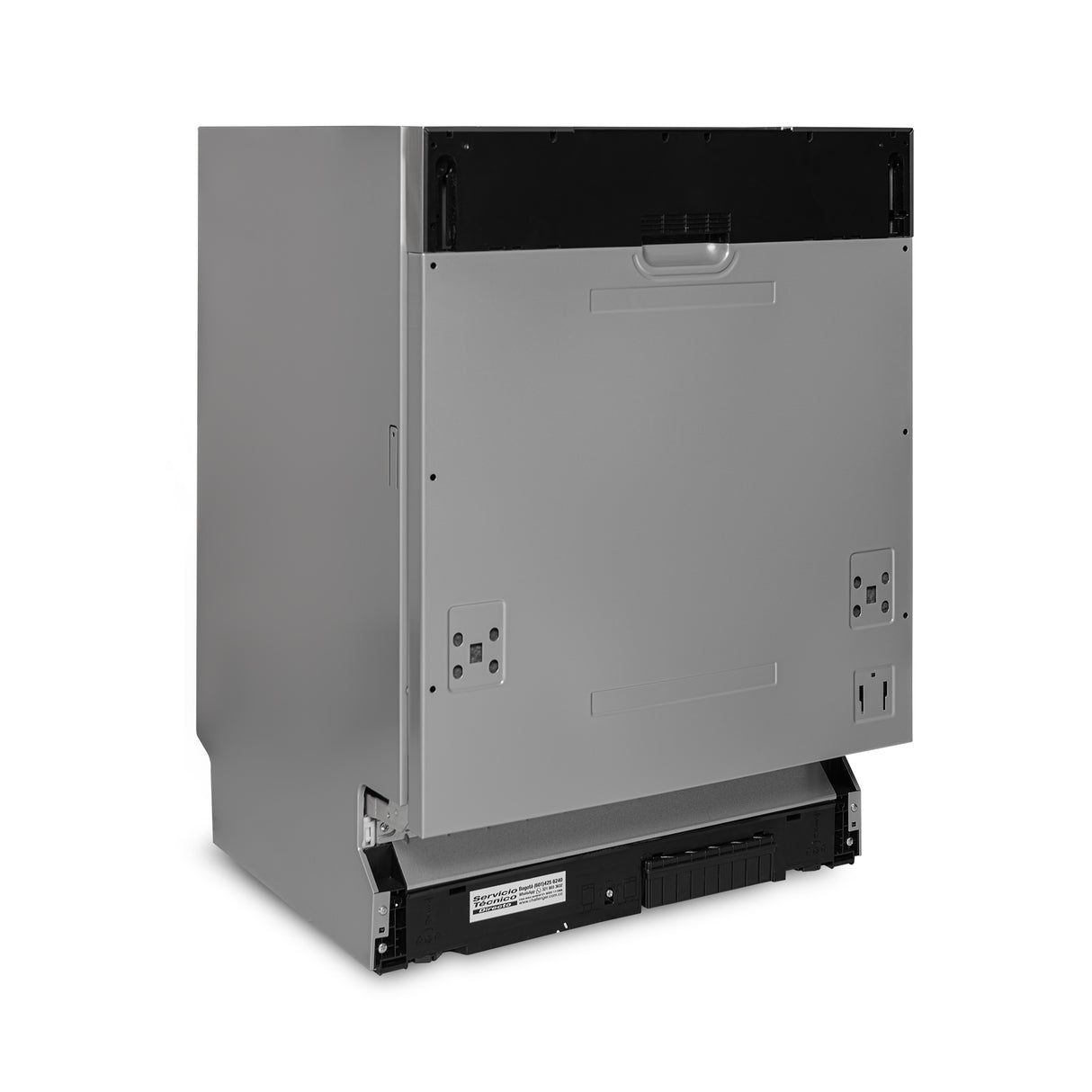 Lavavajillas Challenger Acero 59.8x81.5cm 110 Voltios con Ocho Funciones Preconfiguradas