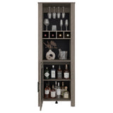 Bar Freedom Positano 65.3x180cm con Seis Compartimientos y Cuatro Portabotellas