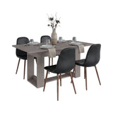 Mesa de comedor Volterra Positano 160x74cm Rectangular de Cuatro Puestos sin Sillas
