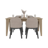 Mesa de comedor Torino Cartagena 160x74cm Rectangular de Cuatro Puestos sin Sillas