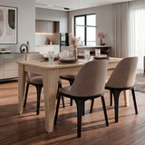 Mesa de comedor Torino Cartagena 160x74cm Rectangular de Cuatro Puestos sin Sillas