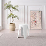 Silla para Exteriores Else Blanco 34x46.5cm Apilable sin Apoya Brazos y sin Espaldar