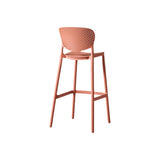 Silla Bar para Exteriores Rio Terracota 49x103cm sin Apoya Brazos y con Espaldar