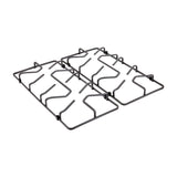 Estufa de Empotrar Haceb Mixta Inox 60x43cm 110 Voltios para Mixto con Cuatro Quemadores
