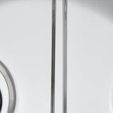 Estufa de Empotrar Haceb Alambrón Inox 60x43cm 110 Voltios para Gas Natural con Cuatro Quemadores