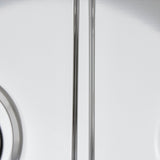 Estufa de Empotrar Haceb Alambrón Inox 60x43cm 110 Voltios para Gas Natural con Cuatro Quemadores