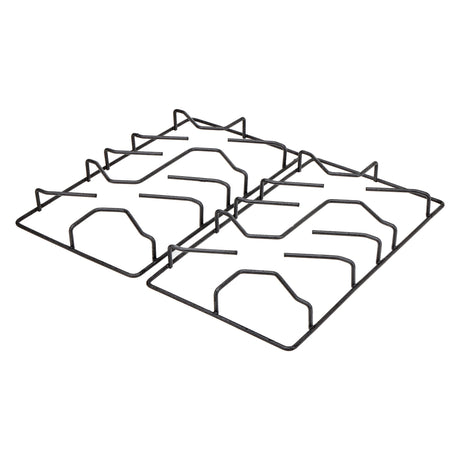 Estufa de Empotrar Haceb Alambrón Inox 60x43cm 110 Voltios para Gas Natural con Cuatro Quemadores