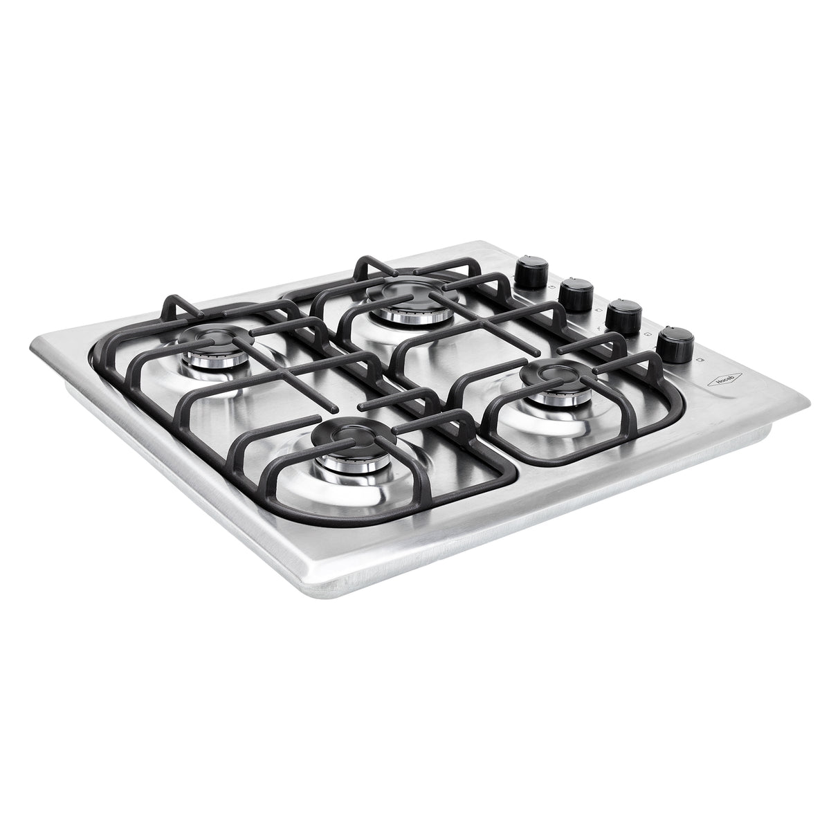 Estufa de Empotrar Haceb Sesamo Inox 60x51cm 110 Voltios para Gas Propano con Cuatro Quemadores