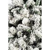 Árbol de Navidad Nevado Verde y Blanco Nieve 120x210cm de Piso