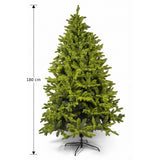 Árbol de Navidad Gamuzado Verde Limón 105x180cm de Piso