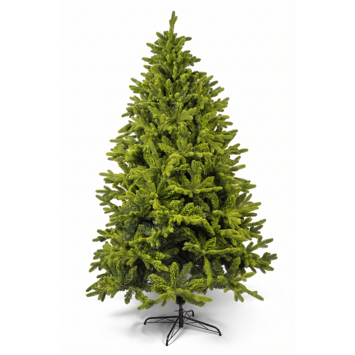Árbol de Navidad Gamuzado Verde Limón 120x210cm de Piso