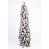 Árbol de Navidad Vela Nevado Blanco Nevado 105x180cm de Piso