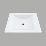 Kit Mueble con Lavamanos Siena Soder Mali y Blanco 61.8x47.4cm Individual con Dos Cajones