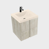 Kit Mueble con Lavamanos Siena Nardo y Marfil 123.4x47.6cm Dobles con Un Cajón