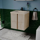 Kit Mueble Calder con Lavamanos Siena Soder Mali y Marfil 123.4x47.6cm Dobles con Un Cajón