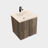 Kit Mueble con Lavamanos Siena Mitte Tambo y Marfil 123.4x47.6cm Dobles con Un Cajón