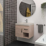 Kit Mueble con Lavamanos Siena Soder Mali y Marfil 62.4x47.6cm Individual con Un Cajón
