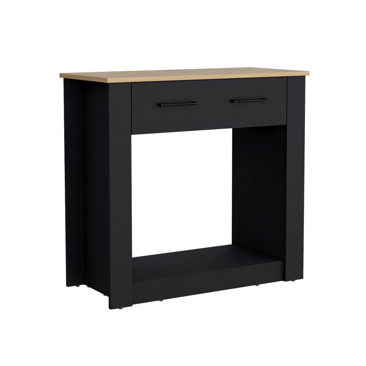 Bifé Pisa Wengue y Fresno 81x76.5cm con Un Cajón
