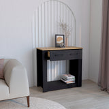 Bifé Pisa Wengue y Fresno 81x76.5cm con Un Cajón