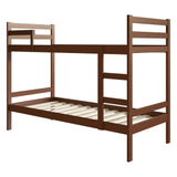 Camarote Genova Castaño 195x145cm para Colchones Sencillo 90 X 190 Cm de Madera Aglomerada y con Cabecero