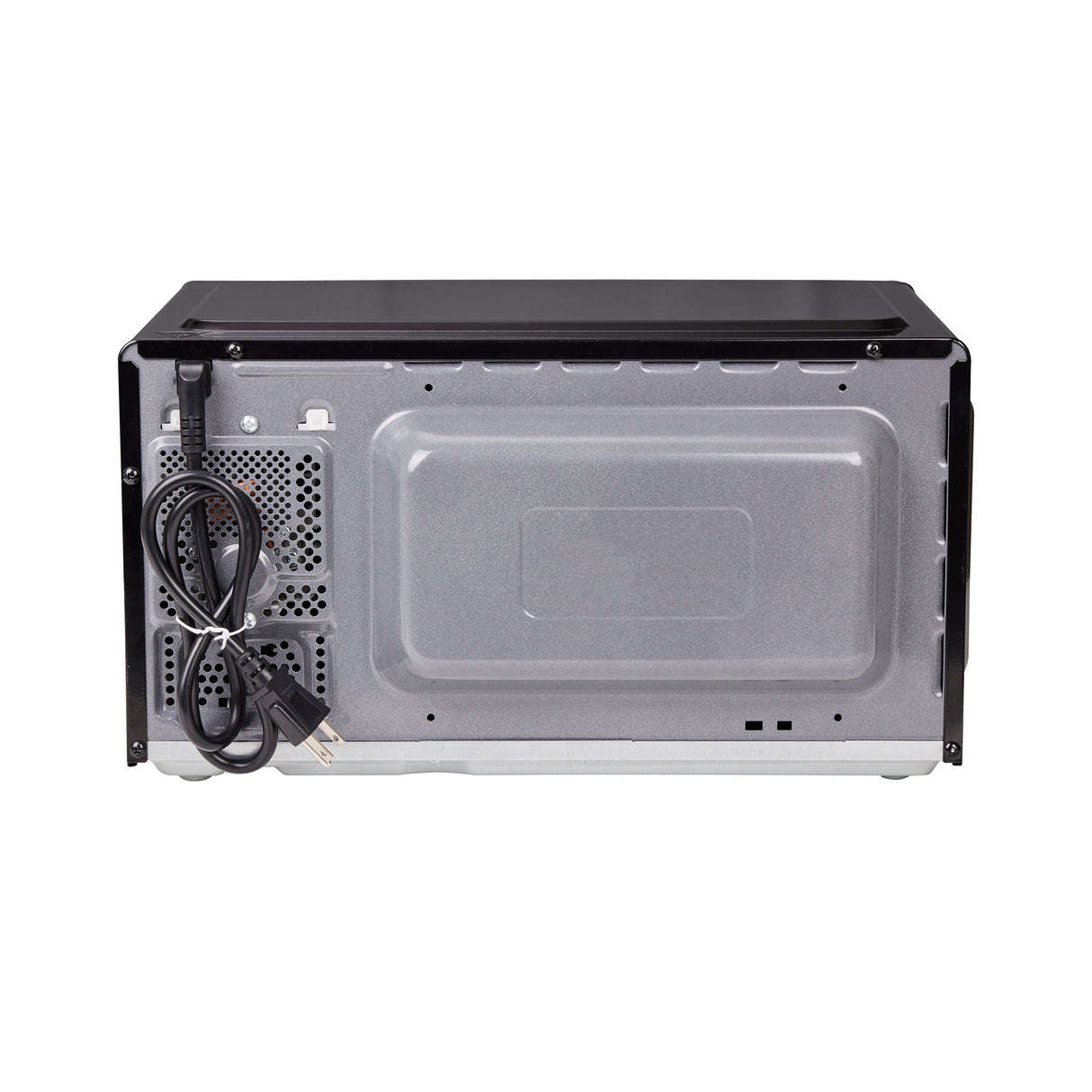 Horno Microondas Haceb de Manija Negro 44x24cm de 20 Litros 120 Voltios con Ocho Funciones Preconfiguradas