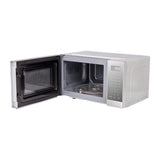 Horno Microondas Haceb Tipo Push Inox 46x26cm de 20 Litros 120 Voltios con Ocho Funciones Preconfiguradas