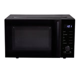 Horno Microondas Haceb de Perilla Negro 54x29cm de 25 Litros 120 Voltios con Ocho Funciones Preconfiguradas