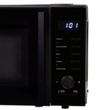 Horno Microondas Haceb de Perilla Negro 54x29cm de 25 Litros 120 Voltios con Ocho Funciones Preconfiguradas