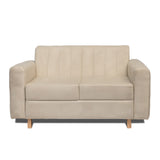 Sofá Sevilla Marfil 80x80cm de Dos Puestos Antifluido con Apoya Brazos