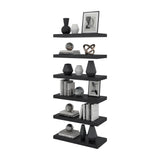 Set de 2 Repisas Shelf Wengue 60x3.8cm Rectangulares