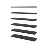 Set de 2 Repisas Shelf Wengue 106.7x3.8cm Rectangulares