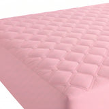 Protector de Colchón Transpirable Rosa para Colchón King 200 X 200 Cm Acolchado 300 Hilos