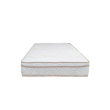 Colchón Prana Blanco y Beige Sencillo 100 X 190 Cm Medio Suave Hipoalergénico