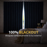 Cortina Blackout Jacquard Rosado 300x230cm Fondo Entero