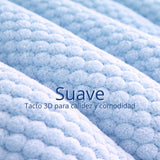 Cobija Azul Celeste 230x190cm Fondo Entero Muy Suave