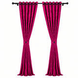 Cortina Jacquard Fucsia 280x200cm de Figuras