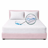 Combo Protector de Colchón y de Almohada Semiantifluido Blanco para Colchón Doble 140 X 190 Cm Semi-Antifluido