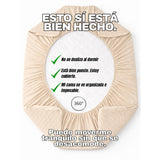 Protector de Colchón Acolchado Beige para Colchón Doble 140 X 190 Cm