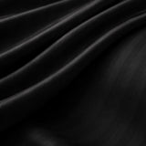 Juego de Sábanas Negra para Colchón Sencillo 100 X 190 Cm Fondo Entero Con Elastico para la Sábana