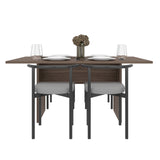 Mesa de Comedor Beijing Avellana 160x74.6cm Rectangular de Seis Puestos sin Sillas