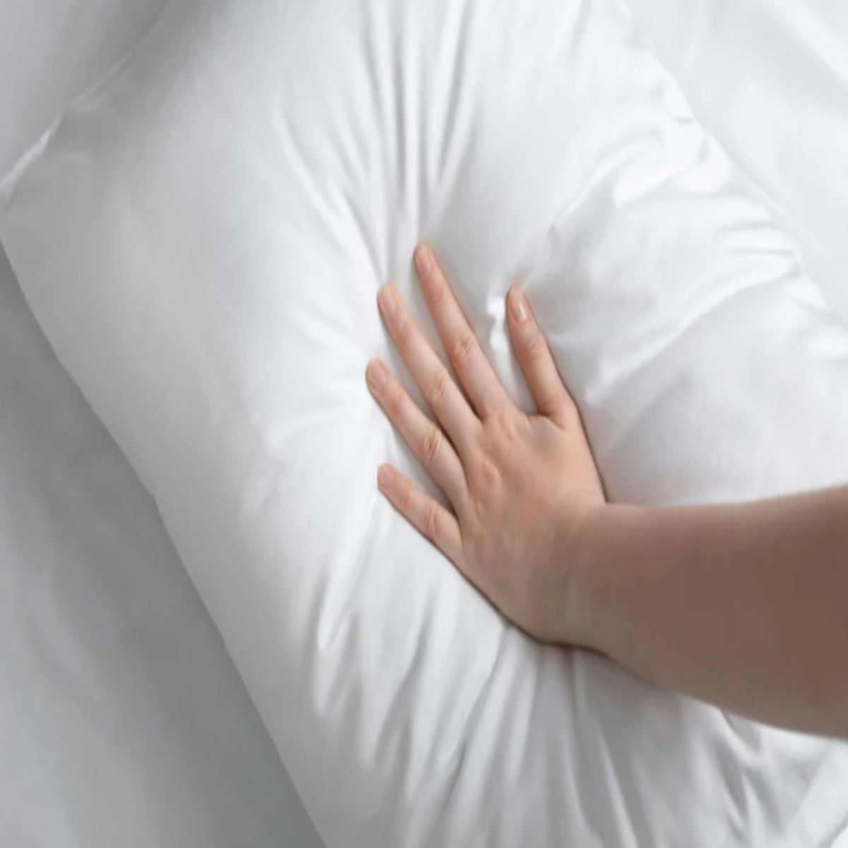 Almohada Antifluido Blanco 50x90cm Suave Hipoalergénico