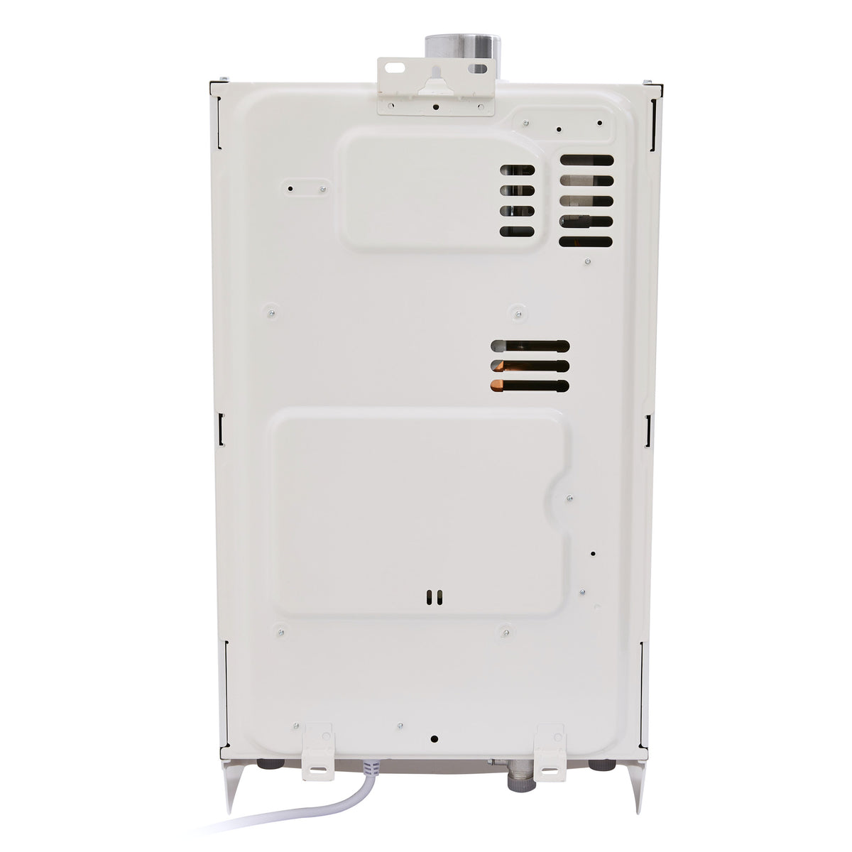 Calentador de Agua Haceb Modulante Blanco 33.7x59.6cm De Paso Tiro Forzado de 10 Litros