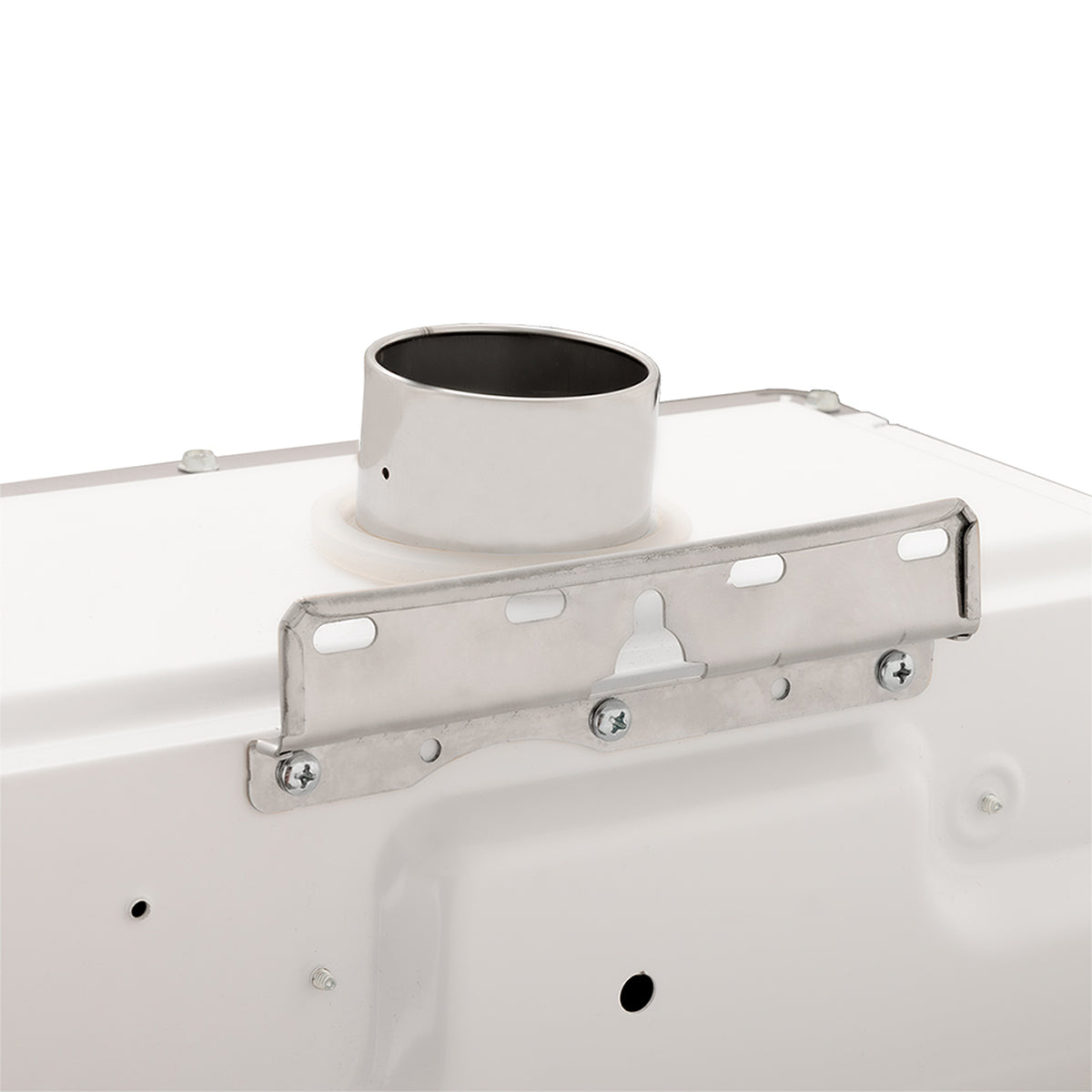 Calentador de Agua Haceb Modulante Blanco 34.5x63cm De Paso Tiro Forzado de 15 Litros