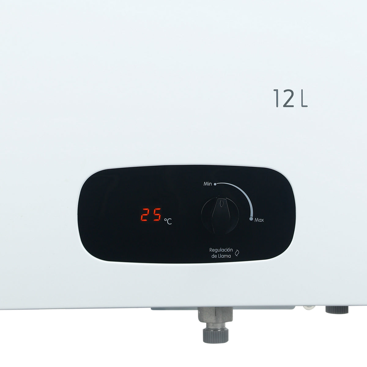 Calentador de Agua Haceb Blanco 34.5x63.3cm De Paso Tiro Forzado de 12 Litros