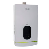 Calentador de Agua Haceb Modulante Blanco 34.1x60cm De Paso Tiro Forzado de 12 Litros