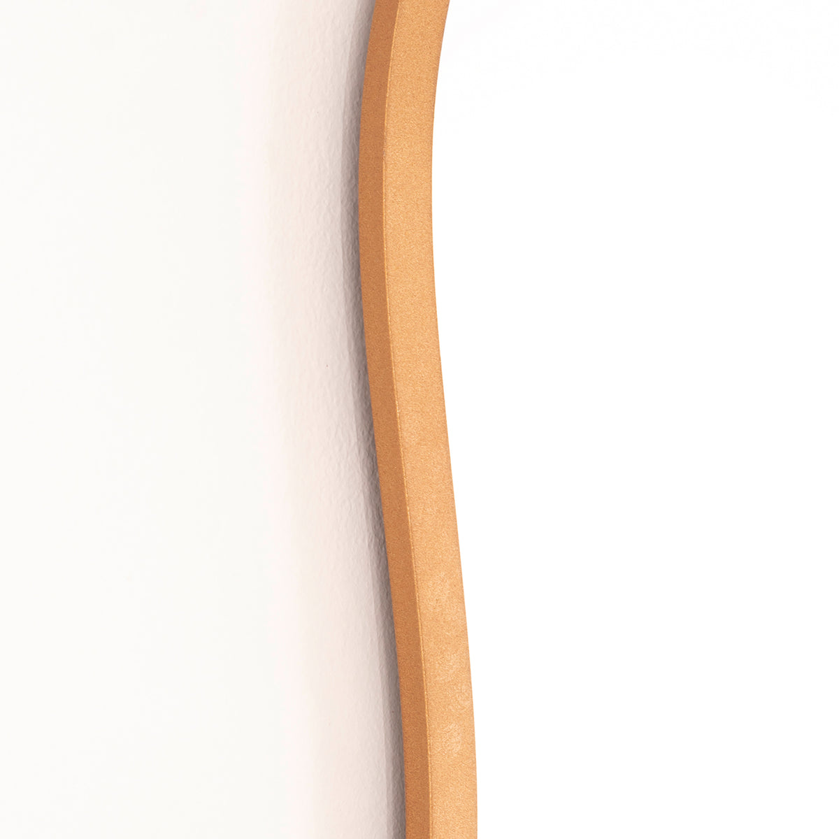 Espejo de Pared Lisboa Dorado 70x90cm Rectangular con Marco en Madera